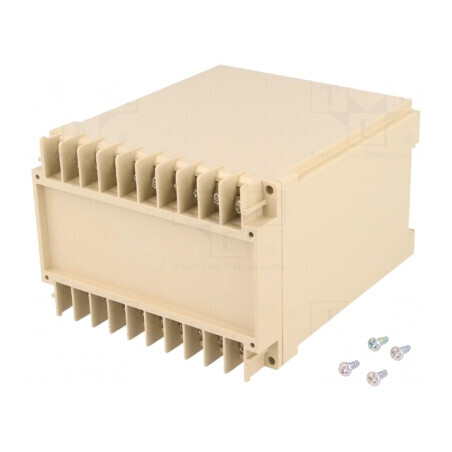 Carcasă pentru Șină DIN ABS 70mm x 100mm x 112.6mm CP-23-3 | Electronic-mag.ro | Componente Electronice