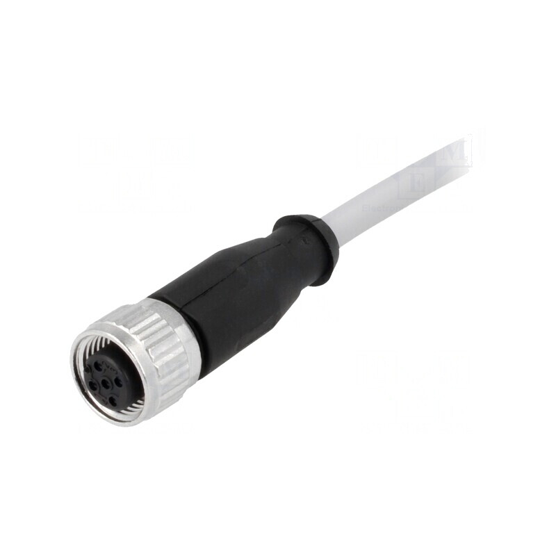 Mufă M12 PIN 5 Mamă A-DeviceNet CANopen 1m Drept | Electronic-mag.ro | Componente Electronice