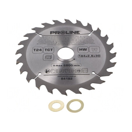 Disc ferăstrău circular 184mm 24 dinți călit | Electronic-mag.ro | Componente Electronice