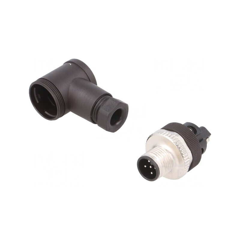Mufă M12 PIN 5 tată cablu 4-6mm DeviceNet CANopen | Electronic-mag.ro | Componente Electronice