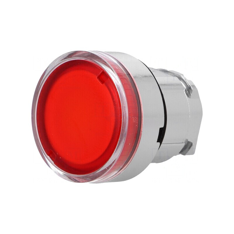 Comutator apăsare 22mm roșu | Electronic-mag.ro | Componente Electronice
