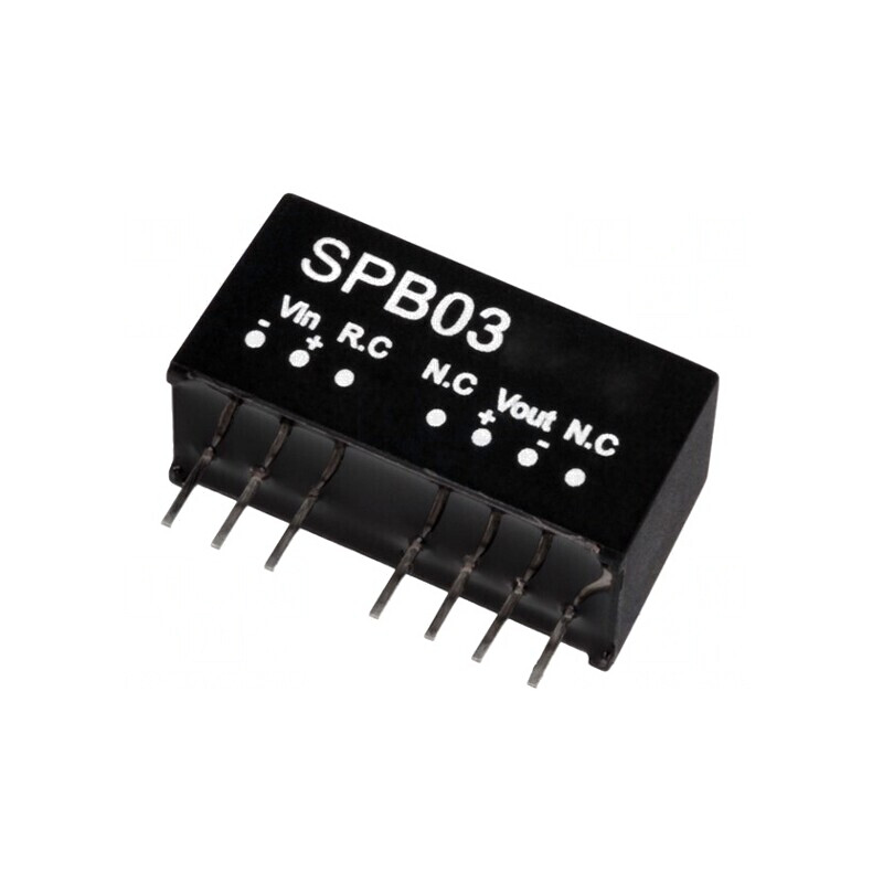 Convertor DC/DC 3W 18-36V la 12V 250mA SIP | Electronic-mag.ro | Componente Electronice