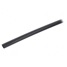 Manșon Termocontractabil 7.6mm Negru | Electronic-mag.ro | Componente Electronice