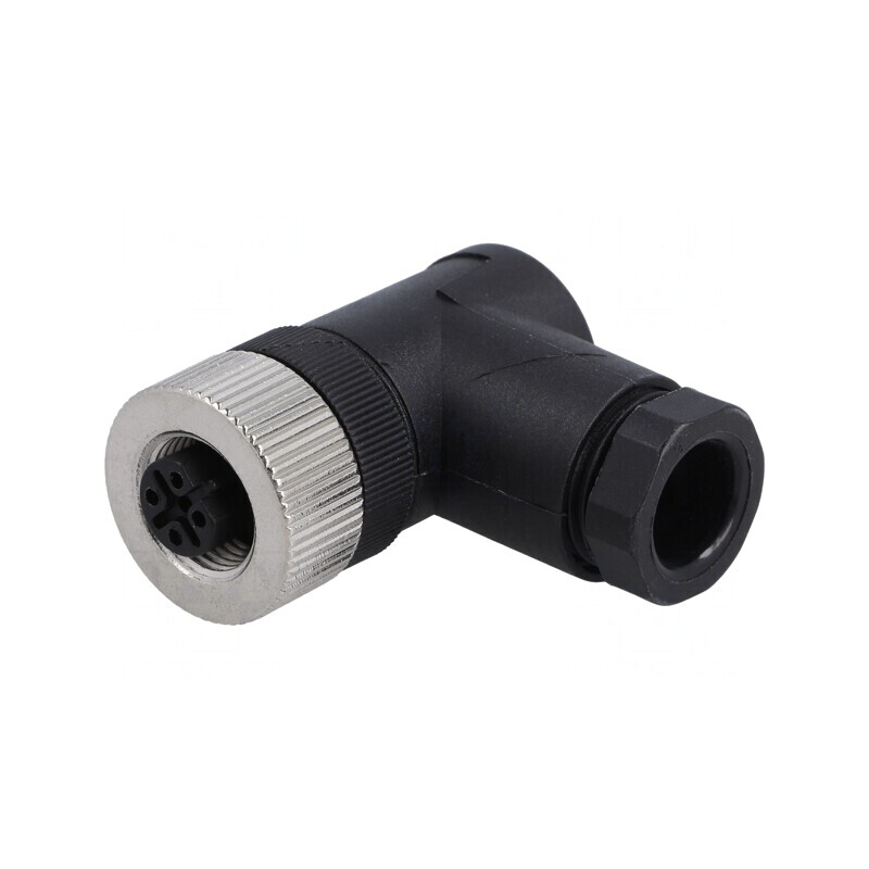 Mufă M12 PIN 5 Mamă Profibus pe Cablu IP65/IP67 60V 4A | Electronic-mag.ro | Componente Electronice