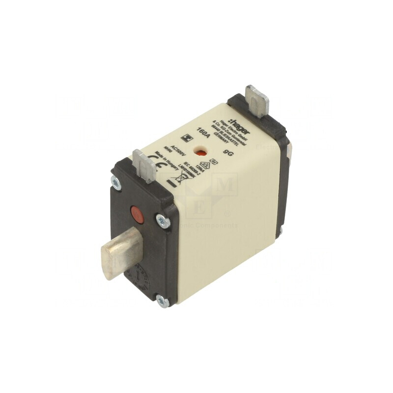 Siguranță Industrială NH00 160A 500VAC | Electronic-mag.ro | Componente Electronice