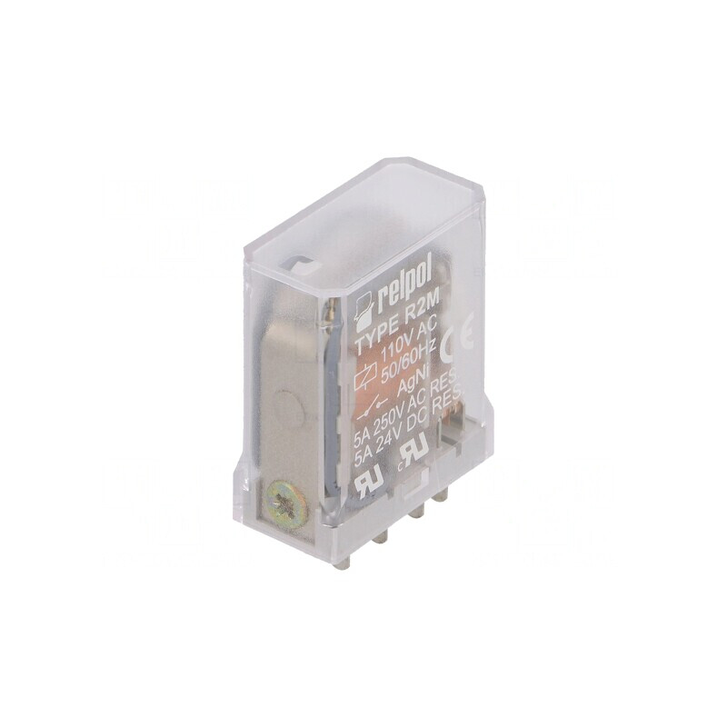 Releu Electromagnetic DPDT 110VAC 10A | Electronic-mag.ro | Componente Electronice
