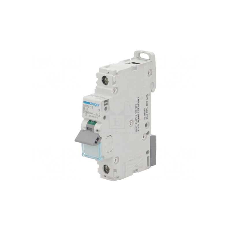 Întrerupător Supracurent 13A 230/400V 1P 10kA | Electronic-mag.ro | Componente Electronice