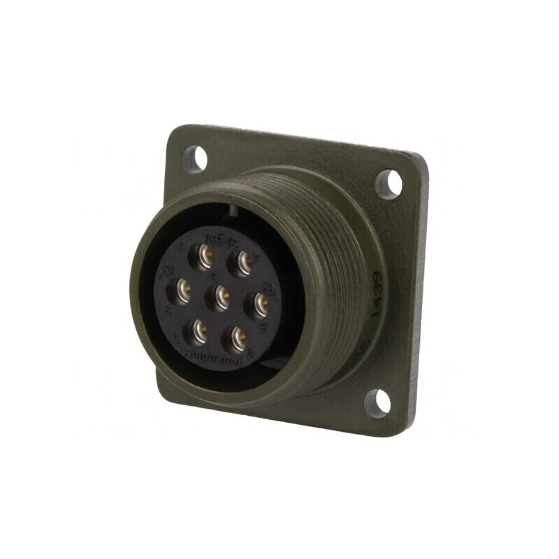 Conector Circular 16S Aluminiu | Electronic-mag.ro | Componente Electronice