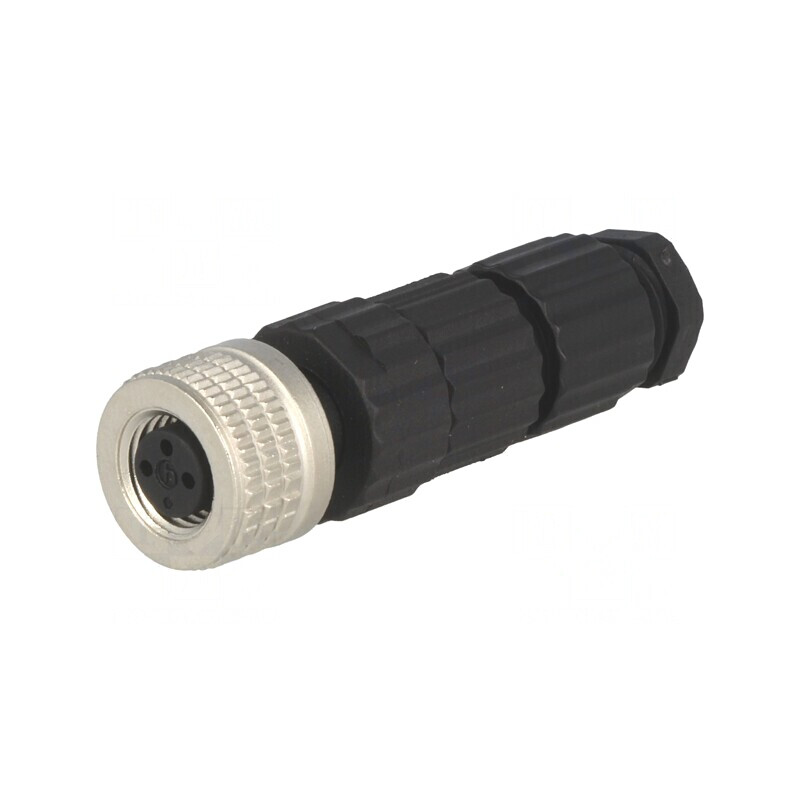 Conector M8 Femelă 3 Pinuri Cablu Drept | Electronic-mag.ro | Componente Electronice
