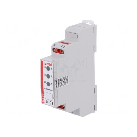 Indicator de Tensiune 230-400V IP20 pentru Șină DIN | Electronic-mag.ro | Componente Electronice