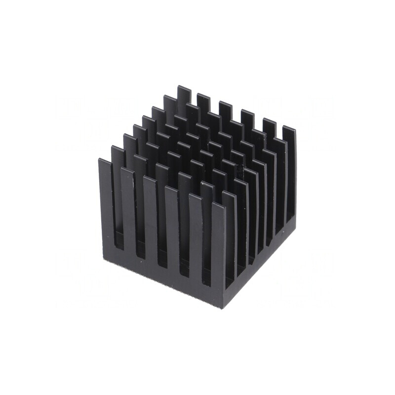 Radiator extrudat aripioare BGA negru 27x27mm | Electronic-mag.ro | Componente Electronice Radiator extrudat aripioare BGA negru 27x27mm | Electronic-mag.ro | Componente Electronice