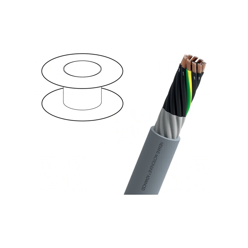 Cablu MOTIONLINE® ADVANCED 25G1mm2 Neecranat 600V | Electronic-mag.ro | Componente Electronice