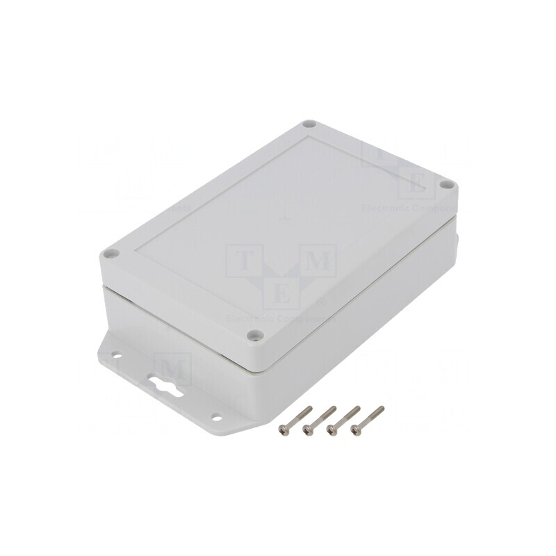Carcasă Universală ABS Gri Deschis 100x150x45mm | Electronic-mag.ro | Componente Electronice