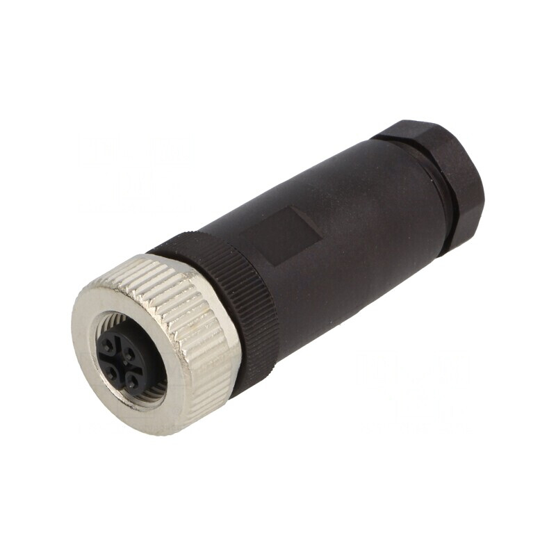 Mufă M12 4-PIN Mamă IP67 pentru DeviceNet/CANopen | Electronic-mag.ro | Componente Electronice