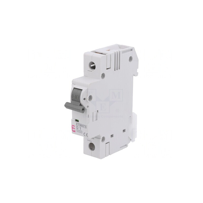 Întrerupător Supracurent 1A 1P 6kA 230/400V | Electronic-mag.ro | Componente Electronice