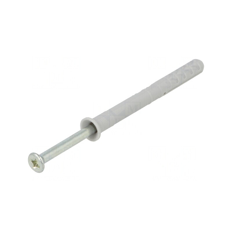 Plastic Anchor with Screw 6mm 50pcs | Electronic-mag.ro | Componente Electronice