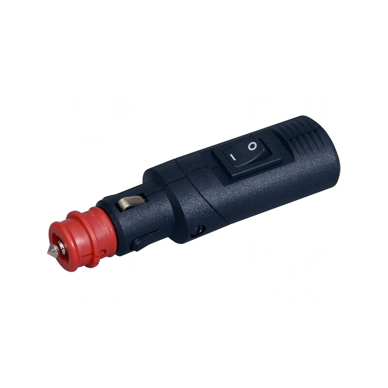 Mufă brichetă auto cu terminal șurub 8A 12-24VDC | Electronic-mag.ro | Componente Electronice