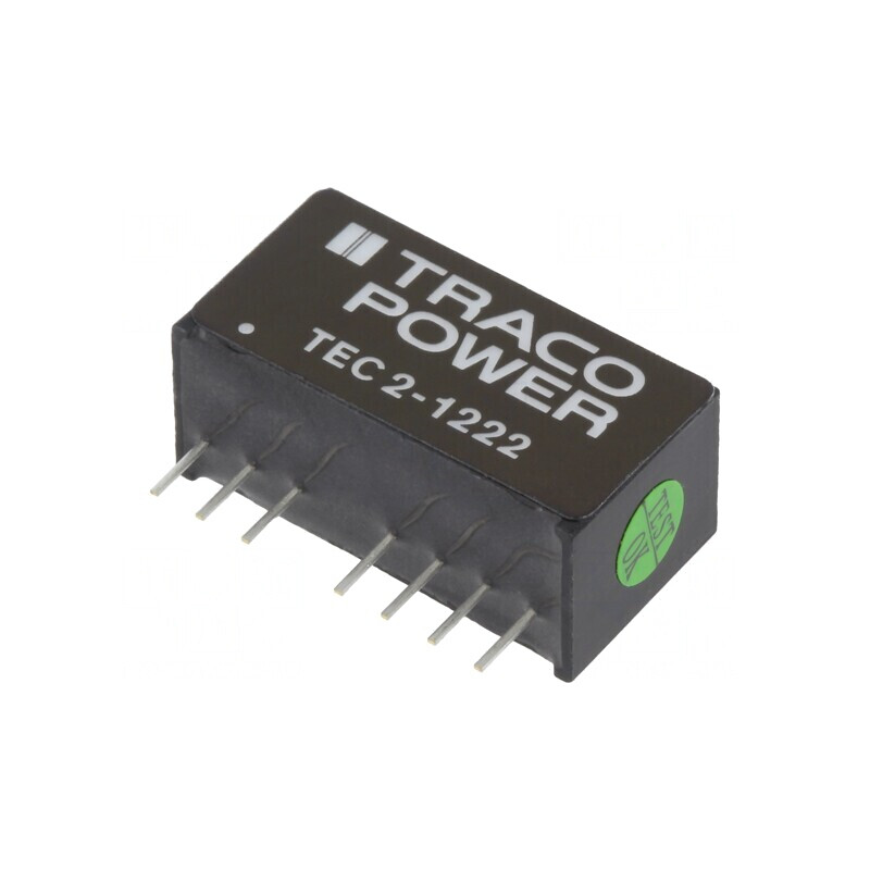 Convertor DC/DC 2W 9-18V la 12V/-12V SIP8 | Electronic-mag.ro | Componente Electronice