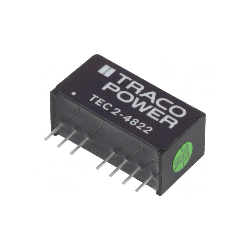 Convertor DC/DC 2W 36-75V la 12V/-12V SIP8 | Electronic-mag.ro | Componente Electronice