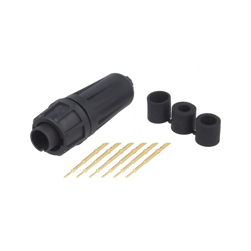 Conector circular EN2 mufă tată 6 pini 3A | Electronic-mag.ro | Componente Electronice