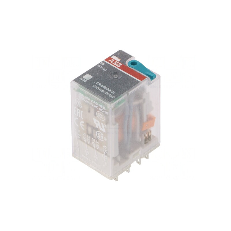 Releu Electromagnetic 3PDT 60VDC 10A | Electronic-mag.ro | Componente Electronice