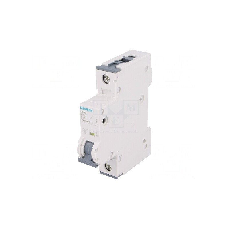 Întrerupător de Supracurent 10A 1P 230/400V 6kA | Electronic-mag.ro | Componente Electronice