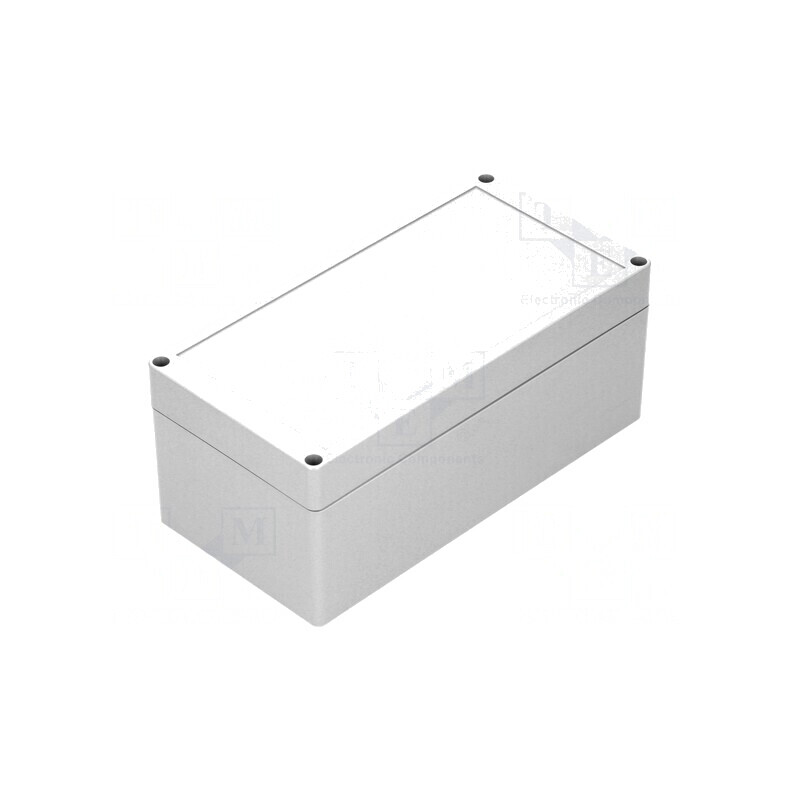 Carcasă universală ABS gri închis 120x240x100mm | Electronic-mag.ro | Componente Electronice