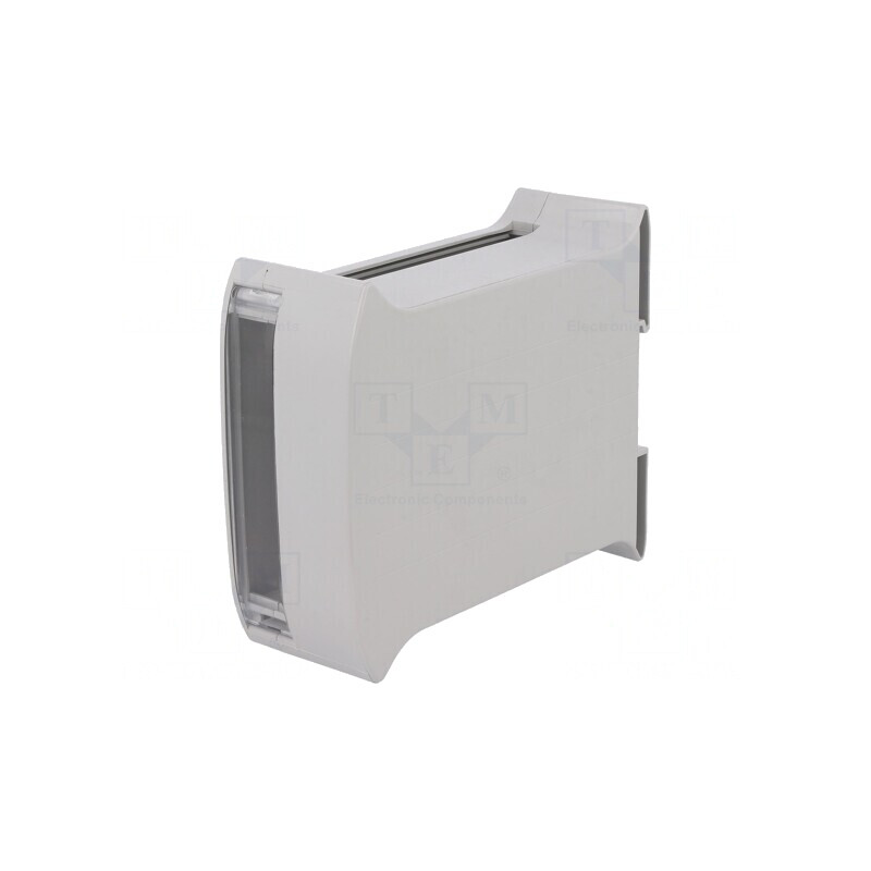 Carcasă pentru șină DIN, gri, 101x45x119mm | Electronic-mag.ro | Componente Electronice Carcasă pentru șină DIN, gri, 101x45x119mm | Electronic-mag.ro | Componente Electronice