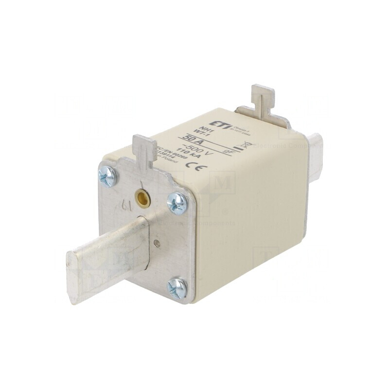 Siguranță rapidă 50A 500VAC NH1 | Electronic-mag.ro | Componente Electronice