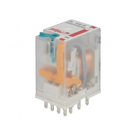 Releu Electromagnetic 4PDT 125VDC 6A | Electronic-mag.ro | Componente Electronice