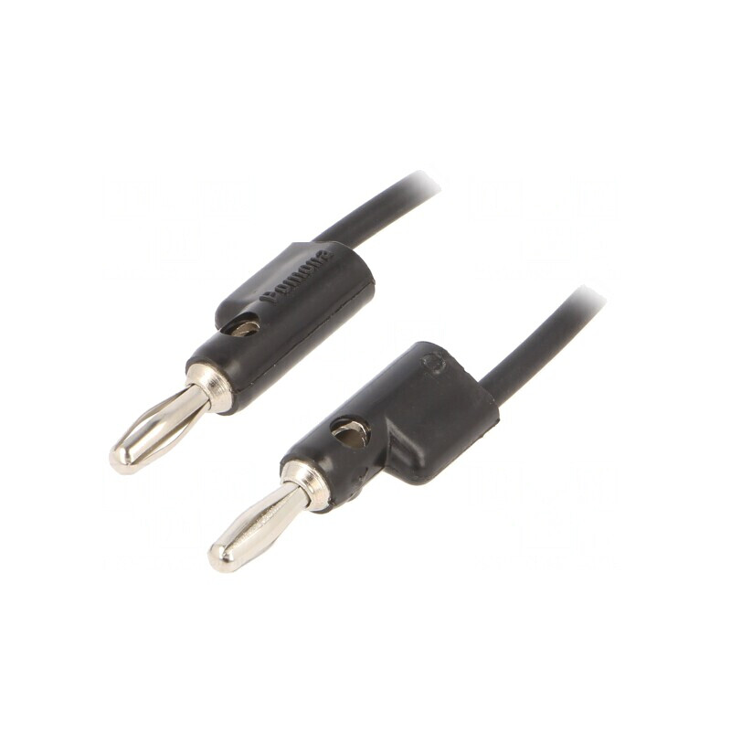 Cablu de măsurare 60VDC 30VAC 15A 1,2m Negru | Electronic-mag.ro | Componente Electronice