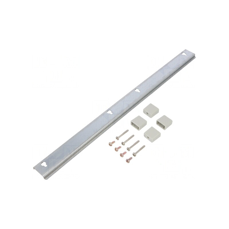 Şină DIN Oțel 35mm x 7,5mm x 406mm pentru Carcase | Electronic-mag.ro | Componente Electronice