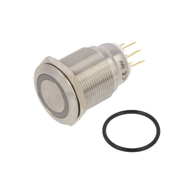 Comutator Anti-Vandalism SPDT 3A/220VAC 5A/24VDC IP65 | Electronic-mag.ro | Componente Electronice