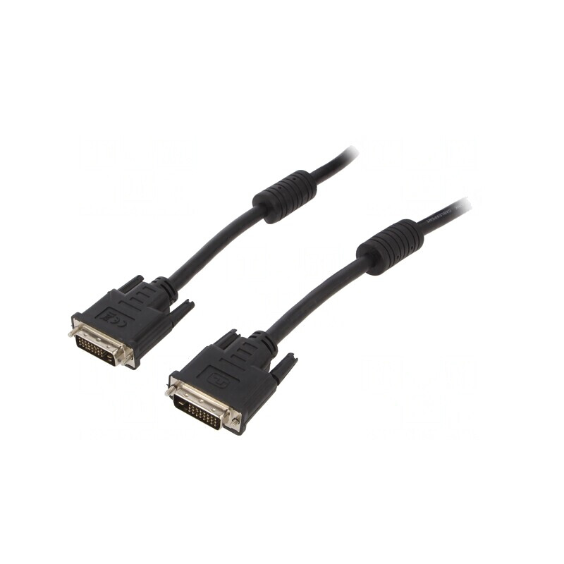 Cablu dual link DVI-D 3m PVC | Electronic-mag.ro | Componente Electronice
