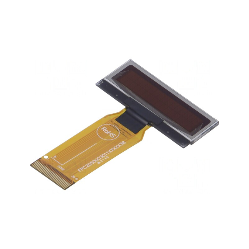 Display OLED Alfanumeric 16x2 Alb 39.1x15.8mm | Electronic-mag.ro | Componente Electronice