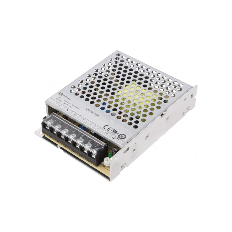 Alimentator Pulsatoriu Încastrabil 100W 5VDC 18A | Electronic-mag.ro | Componente Electronice