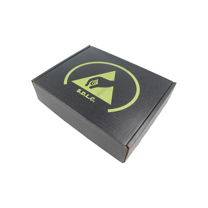 Cutie carton neagră ESD cu burete 267x216x64mm 100kΩ | Electronic-mag.ro | Componente Electronice Cutie carton neagră ESD cu burete 267x216x64mm 100kΩ | Electronic-mag.ro | Componente Electronice