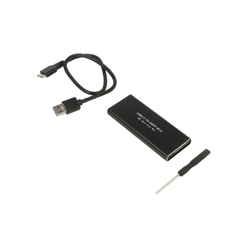 Carcasă hard disc M.2 SATA III USB 3.1 | Electronic-mag.ro | Componente Electronice