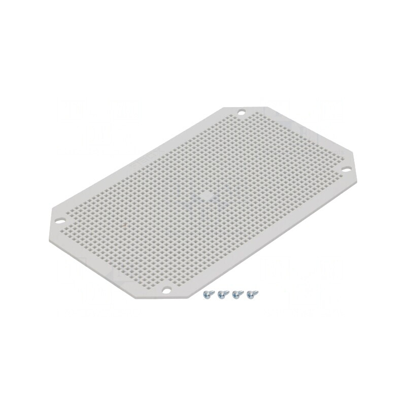 Placă Montare Plastic Perforată | Electronic-mag.ro | Componente Electronice
