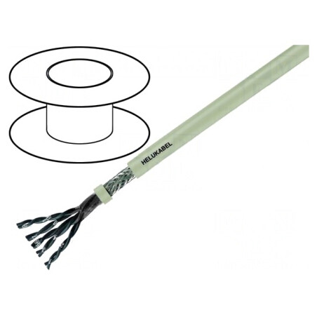 Cablu Ecranat PVC LiYCY-P 6x2x1mm2 Cupru Cositorit | Electronic-mag.ro | Componente Electronice