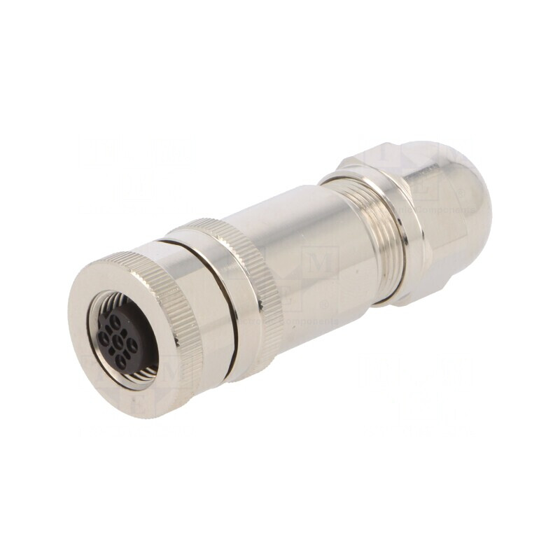 Mufă M12 5-Pin Mamă Profibus IP67 60V | Electronic-mag.ro | Componente Electronice