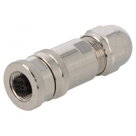 Mufă M12 5 PIN mamă Profibus cablu drept IP67 60V | Electronic-mag.ro | Componente Electronice