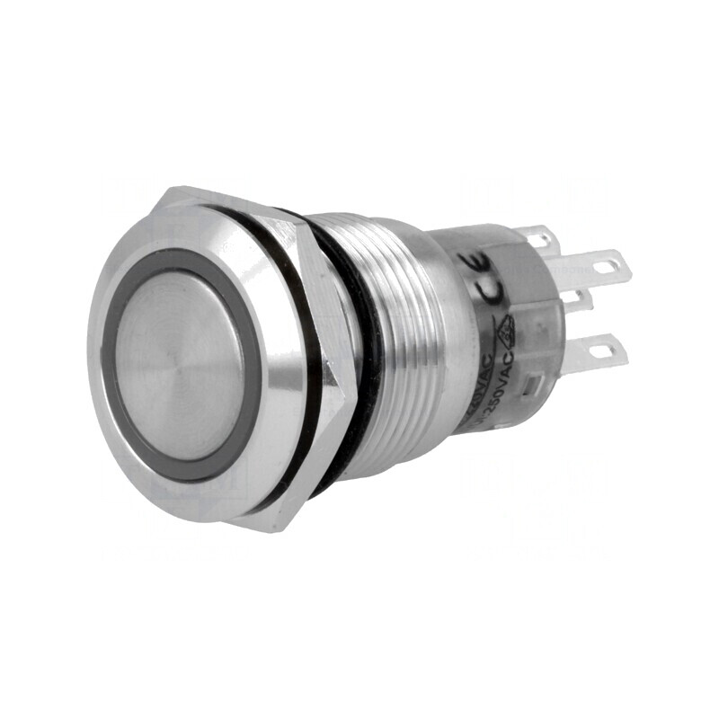 Comutator Anti-Vandalism SPDT 2 Poz 0.5A/220VAC 1A/24VDC | Electronic-mag.ro | Componente Electronice