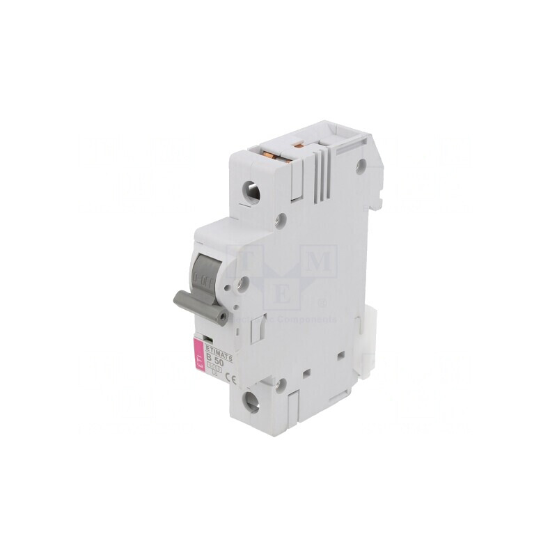 Întrerupător de Supracurent 50A 1P 6kA 230/400V | Electronic-mag.ro | Componente Electronice