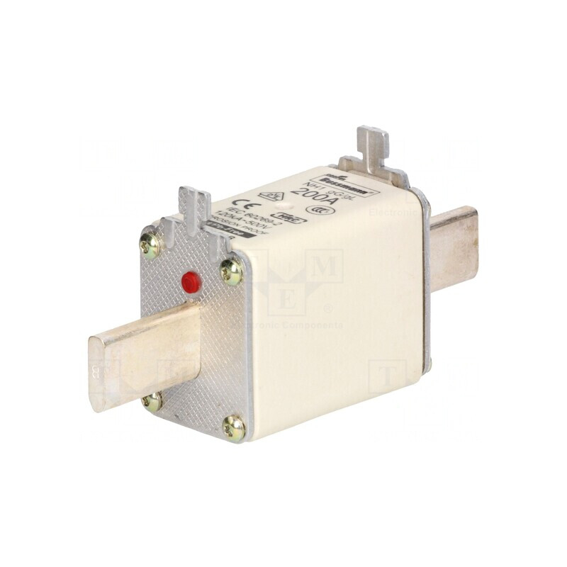Siguranță Ceramică Industrială 200A 500VAC 250VDC | Electronic-mag.ro | Componente Electronice