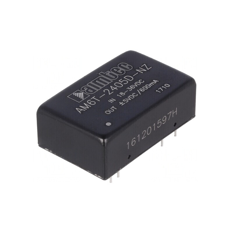 Convertor DC/DC 6W 18-36V la 5V/-5V DIP24 | Electronic-mag.ro | Componente Electronice