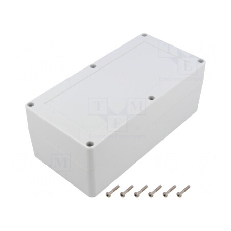 Carcasă Universală 100x200x75mm cu Bucşă din Alamă | Electronic-mag.ro | Componente Electronice