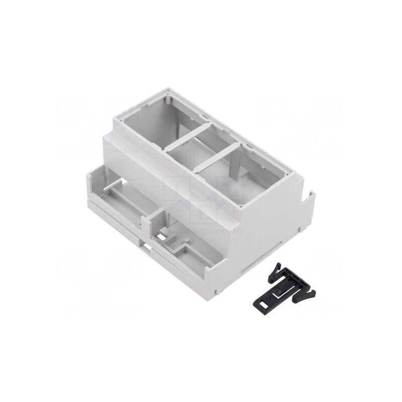 Carcasă pentru Șină DIN 90x106x73mm PPO | Electronic-mag.ro | Componente Electronice