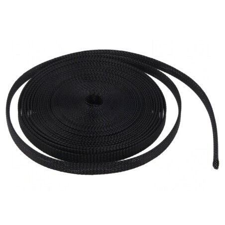 Trese Poliester Neagră 8-16mm 10m | Electronic-mag.ro | Componente Electronice