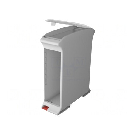 Carcasă DIN șină gri 101x35x119.5mm | Electronic-mag.ro | Componente Electronice